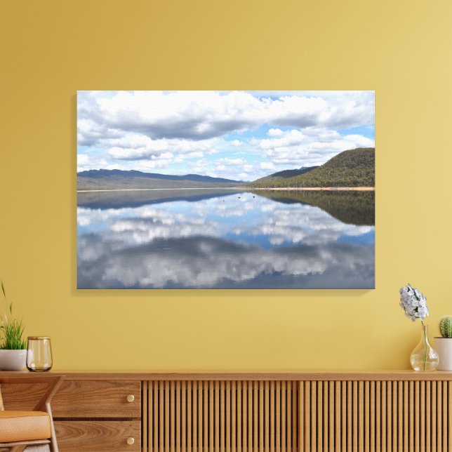 Grampians Reflected Canvas Print (Insitu (LivingRoom))