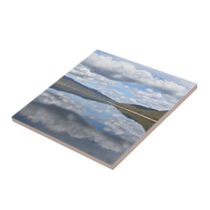 Grampians Reflected Ceramic Tile