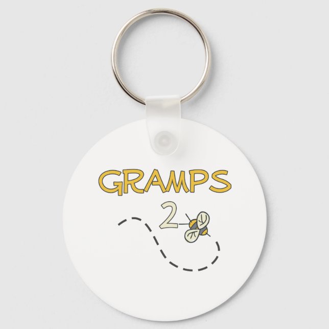 Gramps 2 Bee Key Ring (Front)