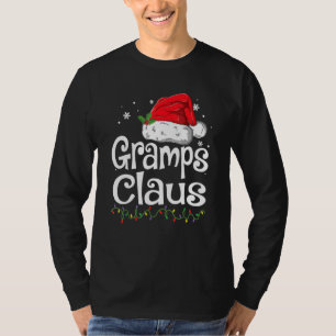 Gramps Claus Christmas Pajama Family Matching Xmas T-Shirt