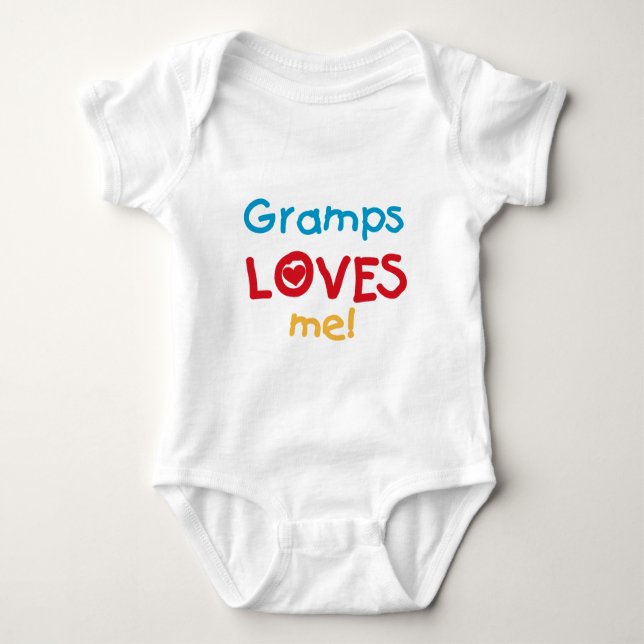 Gramps Loves Me T-shirts and Gifts (Front)
