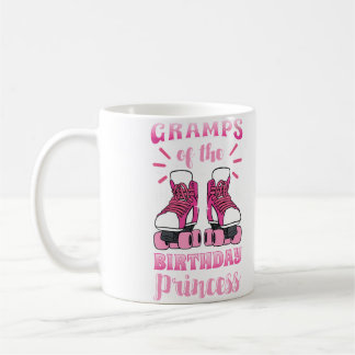 Gramps Of The Birthday Princess Roller Skates Skat Coffee Mug
