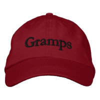 Gramps Personalised Embroidered Baseball Cap / Hat