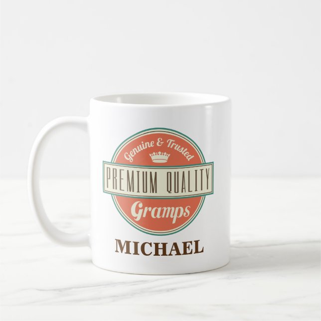 Gramps Personalised Office Mug Gift (Left)
