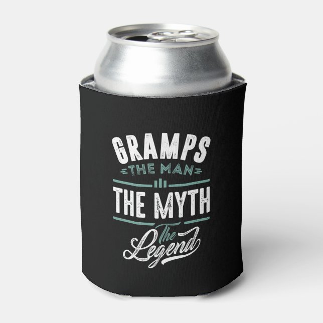Gramps The Man The Myth The Legend Can Cooler (Can Front)