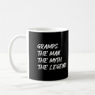 Gramps The Man The Myth The Legend Funny Family Ch Coffee Mug