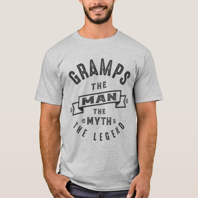 Gramps The Myth T-Shirt (Front)