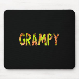 Grampy Of Both Half Sketll Softll Birthday Boy Mouse Pad