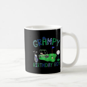 Grampy of the birthday boy hole in one golf lover coffee mug