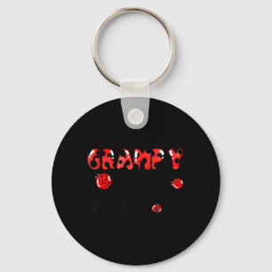 Grampy of The Little Lady Birthday Girl Ladybug Key Ring
