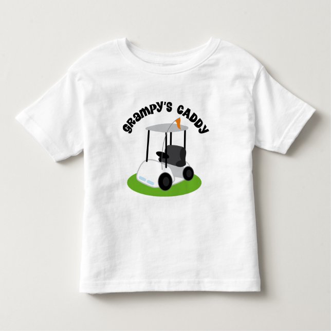 Grampys Caddy Toddler T-Shirt (Front)