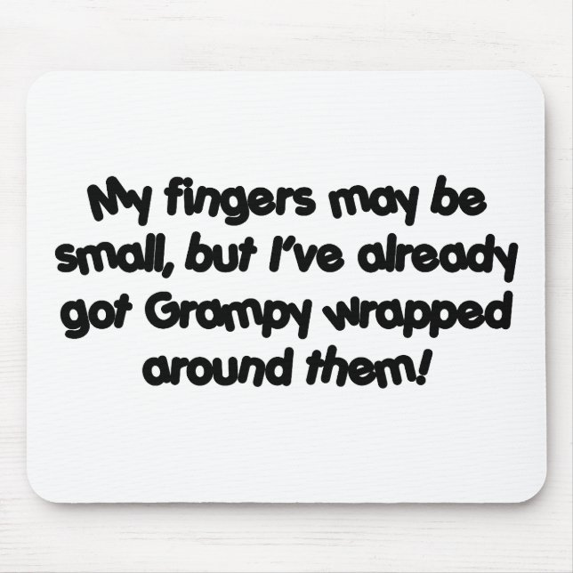 Grampy's Wrapped Mouse Pad (Front)