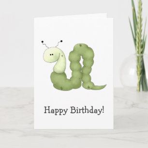 Gram's Garden · Green Worm Card