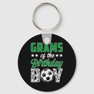 Grams Of The Birthday Boy Soccer Family Matching Key Ring