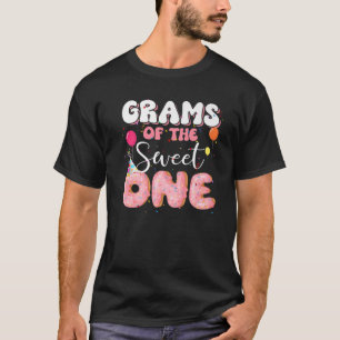 Grams Of The Birthday One Doughnut 1St Family B-Da T-Shirt