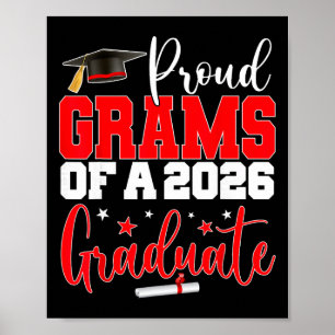Grams Senior 2026 Proud Grams Of A Cl Of 2026 Grad Poster