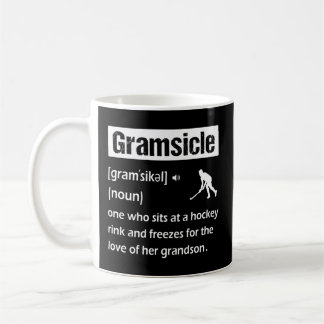 Gramsicle Ice Hockey Grandma Sicle Definition Coffee Mug