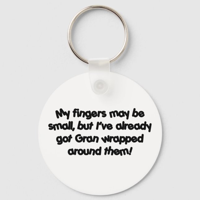 Gran's Wrapped! Key Ring (Front)