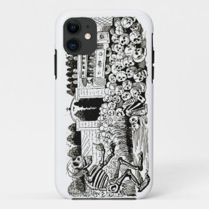 Gran Calavera Eléctrica iphone 5 Barely There cas 11 Case