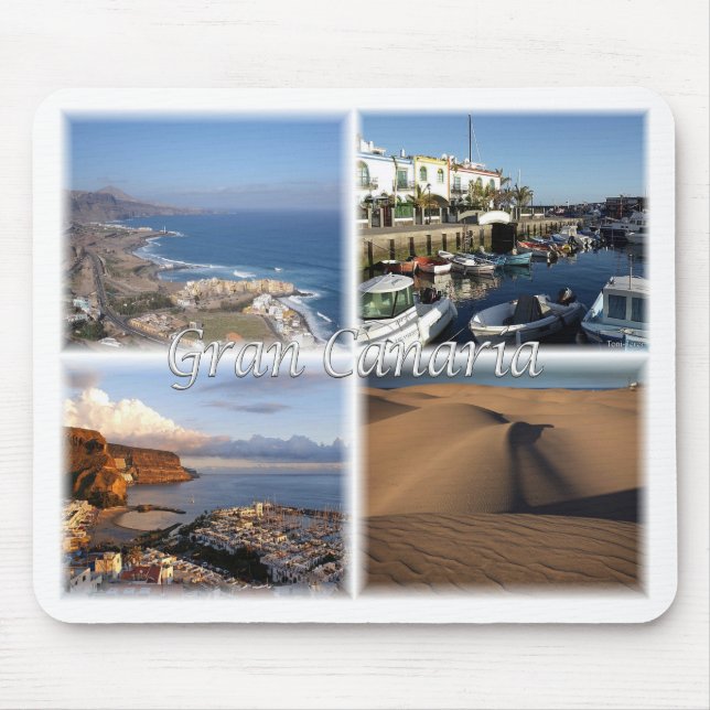 Gran Canaria Canary Island Spain Mouse Pad (Front)