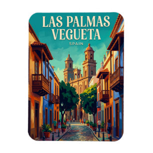 Gran Canaria - Las Palmas Old Town (Vegueta) Spain Magnet