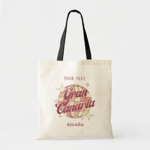 Gran Canaria Spain España retro vintage Tote Bag