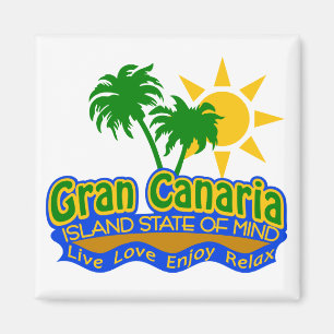 Gran Canaria State of Mind magnet
