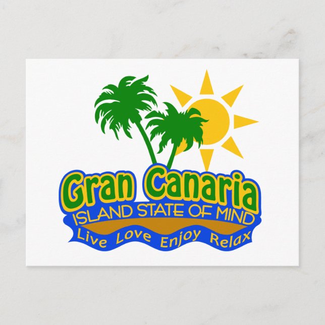 Gran Canaria State of Mind postcard (Front)
