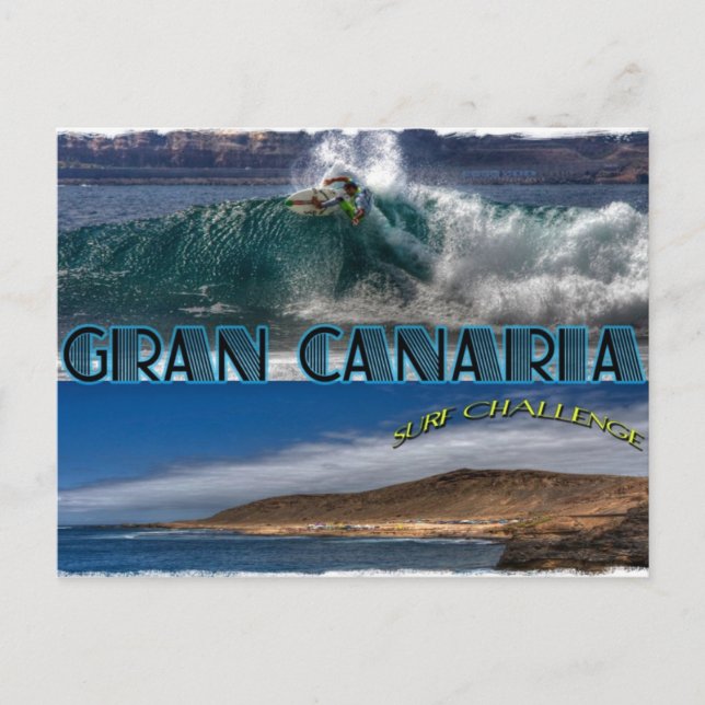 Gran Canaria Surf Challenge Postcard (Front)