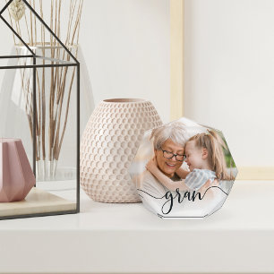 Gran   Grandma Script Overlay Photo Block