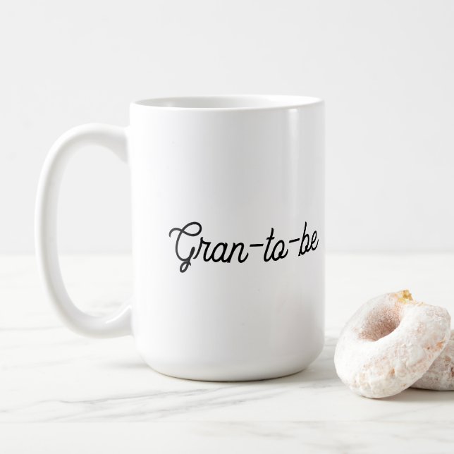 Gran-to-be  coffee mug (With Donut)