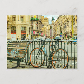 Gran Via Street, Madrid, Spain Postcard