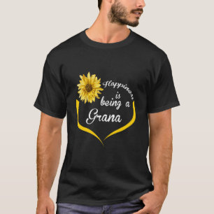 Grana Gift Happiness Is Being A Grana T-Shirt
