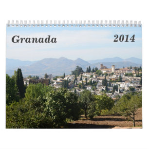 Granada 2014 Wall Calendar