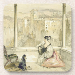 Granada (Alhambra), plate 9 from 'Sketches of Spai Coaster