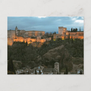 Granada Alhambra Postcard