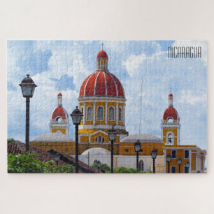 granada cathedral nicaragua jigsaw puzzle