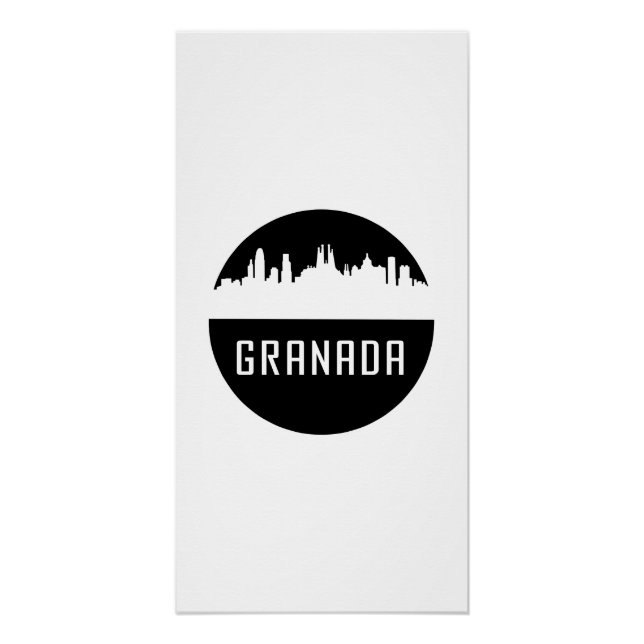 Granada | cities of Spain Poster (Front)