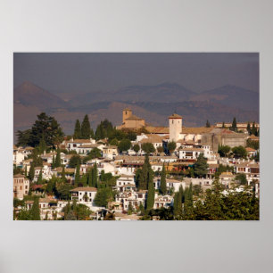 Granada Landscape Poster