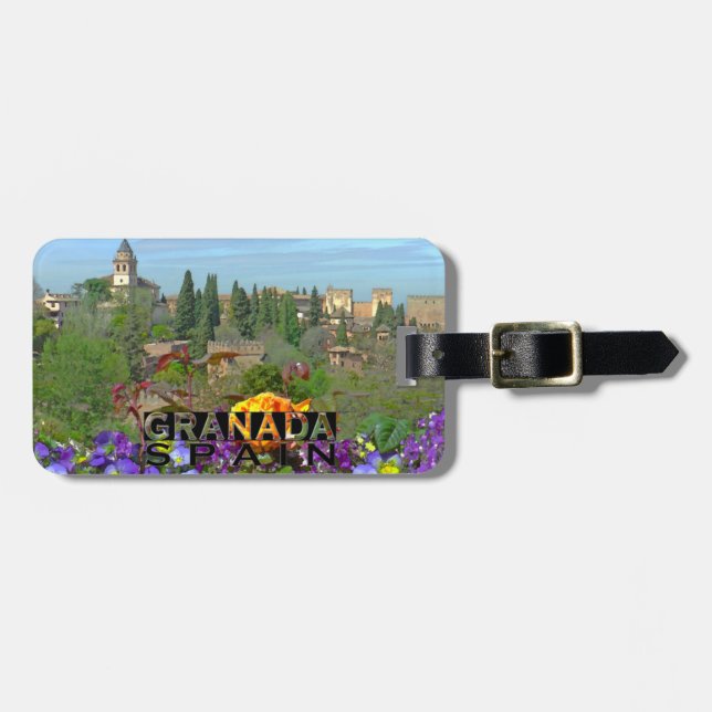 Granada Luggage Tag (Front Horizontal)