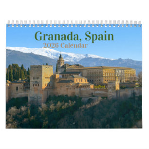 Granada, Spain 2025 Calendar