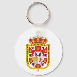 Granada (Spain) Coat of Arms Key Ring