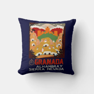 Granada Spain Cushion