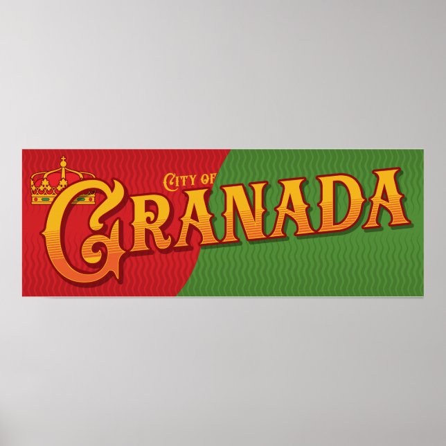 Granada Spain Poster (Front)
