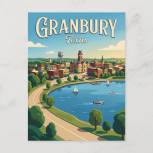 Granbury USA Postcard