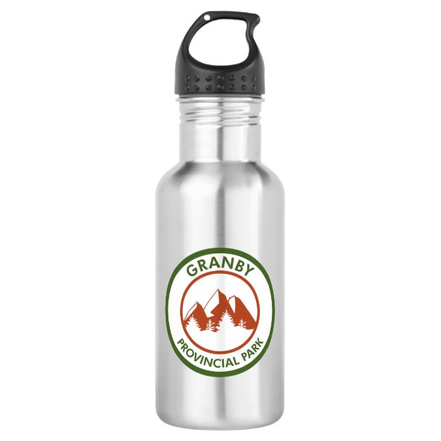 Granby Provincial Park 532 Ml Water Bottle (Front)