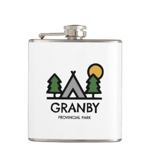 Granby Provincial Park Hip Flask