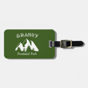 Granby Provincial Park Luggage Tag