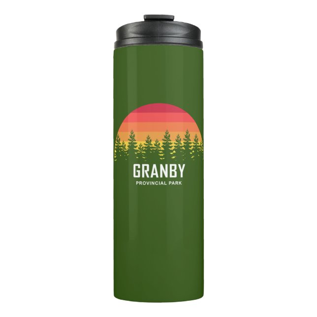 Granby Provincial Park Thermal Tumbler (Front)