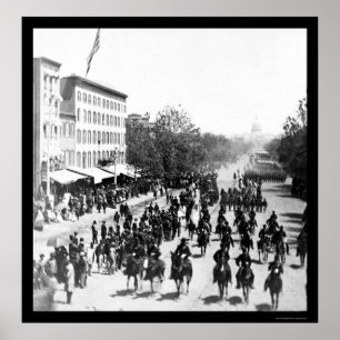 Grand Army Review in Washington, DC 1865 Poster